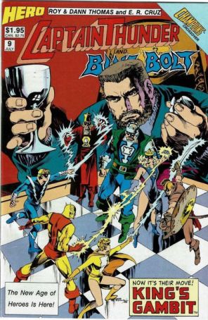 Captain Thunder and Blue Bolt 9 published by Hero