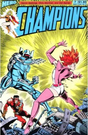 Champions (Hero) 7 published by Hero with cover art by Chris Marrinan