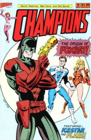 Champions (Hero) 8 published by Hero with cover art by Chris Marrinan