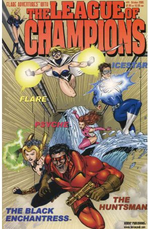 Flare Adventures 14 published by Hero with cover art by Henry Martinez