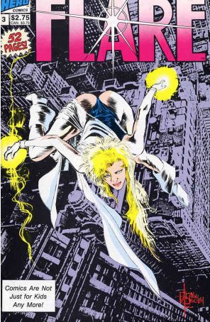 Flare 3 published by Hero with cover art by Mark Beachum