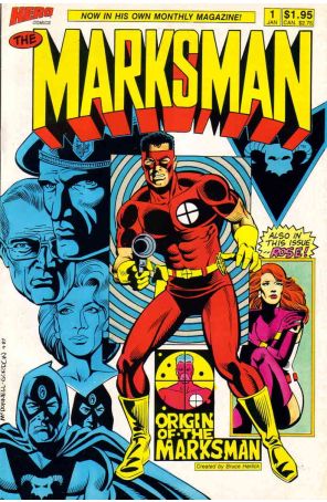 The Marksman 1 published by Hero with cover art by Pete McDonnell