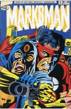 The Marksman 2 published by Hero with cover art by Pete McDonnell