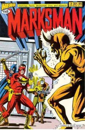 The Marksman 3 published by Hero with cover art by Pete McDonnell