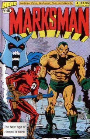The Marksman 4 published by Hero with cover art by Pete McDonnell