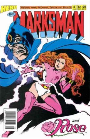The Marksman 5 published by Hero with cover art by Pete McDonnell