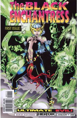 The Black Enchantress 1 published by Heroic with cover art by Mark Propst