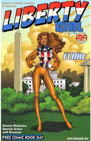Liberty Girl FCBD 0 published by Heroic