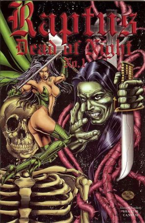 Raptus: Dead of Night 1 published by High Impact with cover art by Michael Bair