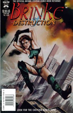 Brinke of Destruction 1 published by High-Top with cover art by Boris Vallejo