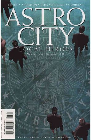 Astro City: Local Heroes 4 published by Homage with cover art by Alex Ross