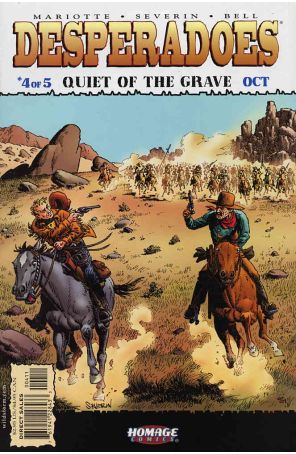 Desperadoes: Quiet of the Grave 4 published by Homage with cover art by John Severin