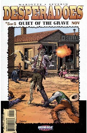 Desperadoes: Quiet of the Grave 5 published by Homage with cover art by John Severin