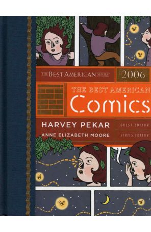 The Best American Comics 200HC 6 published by Houghton Mifflin with cover art by Lilli Carré