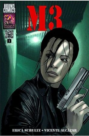 M3 1 published by Hound with cover art by Vincente Alcazar