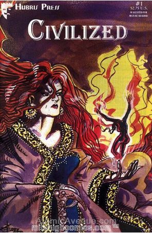 Civilized 1 published by Hubris with cover art by Donna Barr