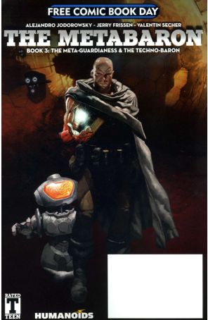 The Metabaron FCBD 2018 published by Humanoids with cover art by Valentin Secher