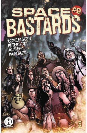 Space Bastards 9 published by Humanoids with cover art by Darick Robertson