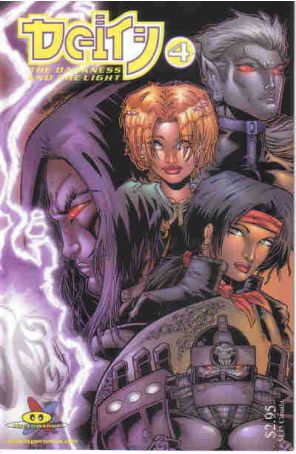 Deity: The Darkness and the Light 4 published by Hyperwerks with cover art by Karl Altstaetter