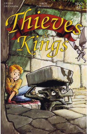 Thieves And Kings 20 published by I Box with cover art by Mark Oakley