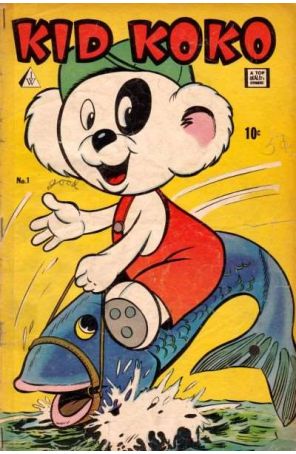 Kid Koko 1 published by I.W with cover art by Al Grenet