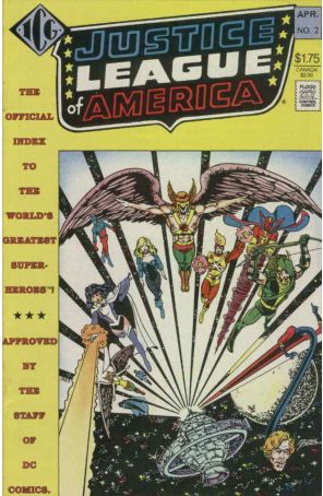 The Official Justice League of America Index 2 published by ICG with cover art by George Pérez