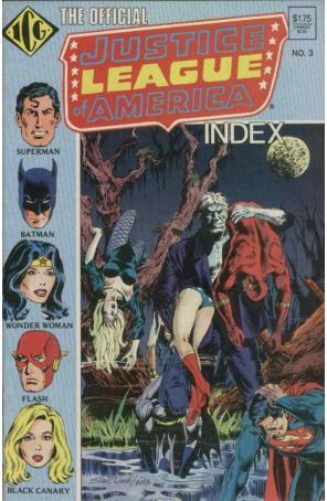 The Official Justice League of America Index 3 published by ICG with cover art by Stan Woch