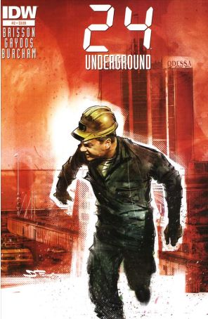 24 (2nd Series) 2 published by IDW with cover art by Davide Furnò