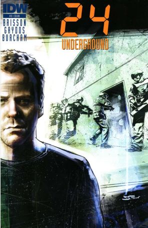 24 (2nd Series) 3 published by IDW with cover art by Davide Furnò