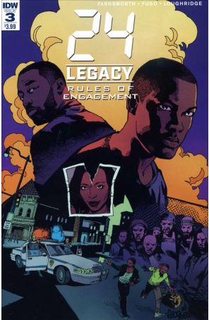 24: Legacy-Rules of Engagement 3 published by IDW with cover art by Georges Jeanty