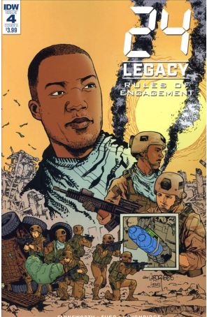 24: Legacy-Rules of Engagement 4A published by IDW with cover art by Georges Jeanty