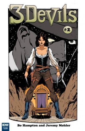 3 Devils 2 published by IDW with cover art by Bo Hampton