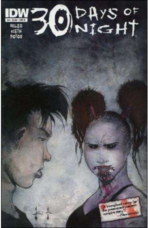 30 Days of Night (2nd Series) 4B published by IDW with cover art by Sam Kieth