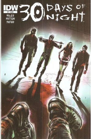 30 Days of Night (2nd Series) 7A published by IDW with cover art by David Furno