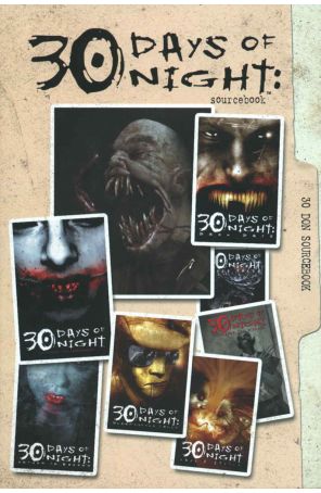 30 Days of Night Sourcebook 1 published by IDW with cover art by Steve Boyle