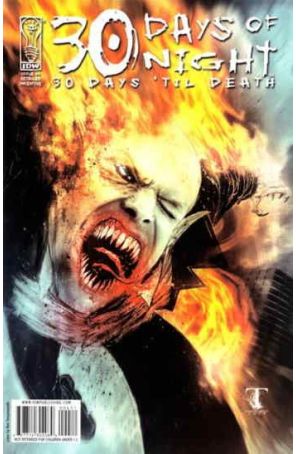 30 Days of Night: 30 Days 'Til Death 4A published by IDW with cover art by Ben Templesmith