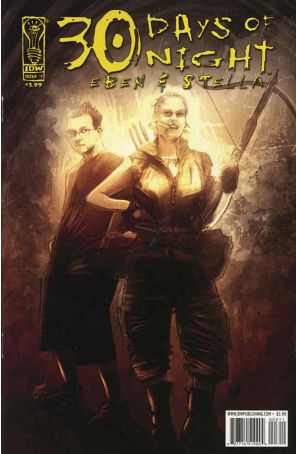 30 Days of Night: Eben And Stella 3 published by IDW with cover art by Justin Randall