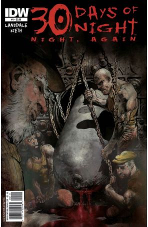30 Days of Night: Night Again 1 published by IDW with cover art by Sam Kieth
