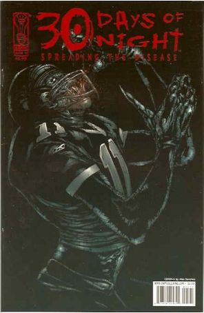 30 Days of Night: Spreading the Disease 5A published by IDW with cover art by Alex Sanchez
