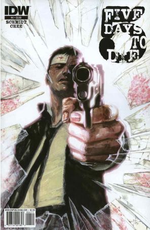 5 Days to Die 4 published by IDW with cover art by Gabriele Dell’otto