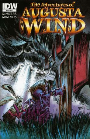 The Adventures of Augusta Wind 2 published by IDW with cover art by Vassilis Gogtzilas