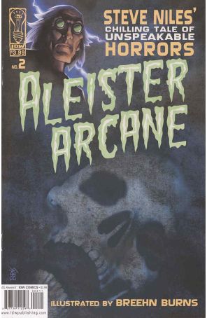 Aleister Arcane 2 published by IDW with cover art by Breehn Burns