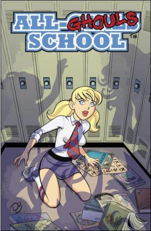 All-Ghouls School TPB 1 published by IDW with cover art by David Bryan