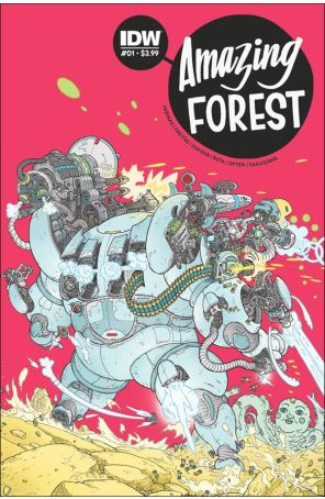 Amazing Forest 1 published by IDW with cover art by Ulises Farinas