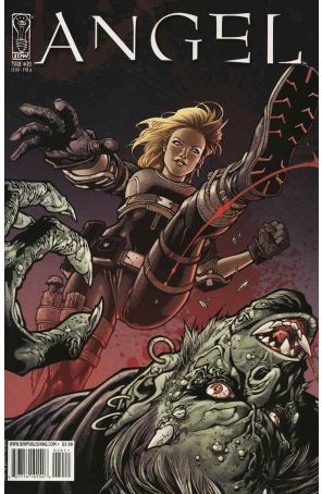 Angel (IDW 1st Series) 20A published by IDW with cover art by Gabriel Rodriguez