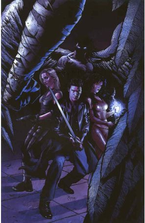 Angel (IDW 1st Series) 22C published by IDW with cover art by Nick Runge