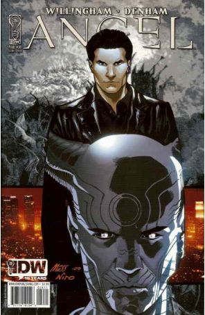 Angel (IDW 1st Series) 28B published by IDW with cover art by David Messina