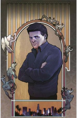 Angel (IDW 1st Series) 28C published by IDW with cover art by Jenny Frison