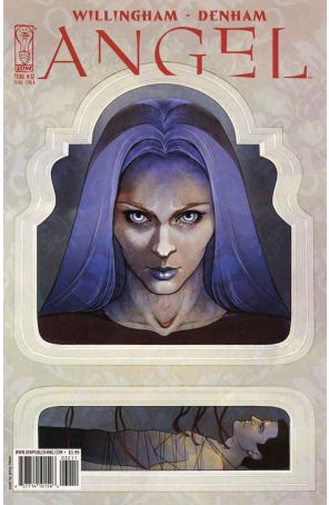 Angel (IDW 1st Series) 32A published by IDW with cover art by Jenny Frison