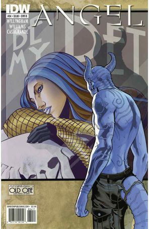 Angel (IDW 1st Series) 34B published by IDW with cover art by David Messina